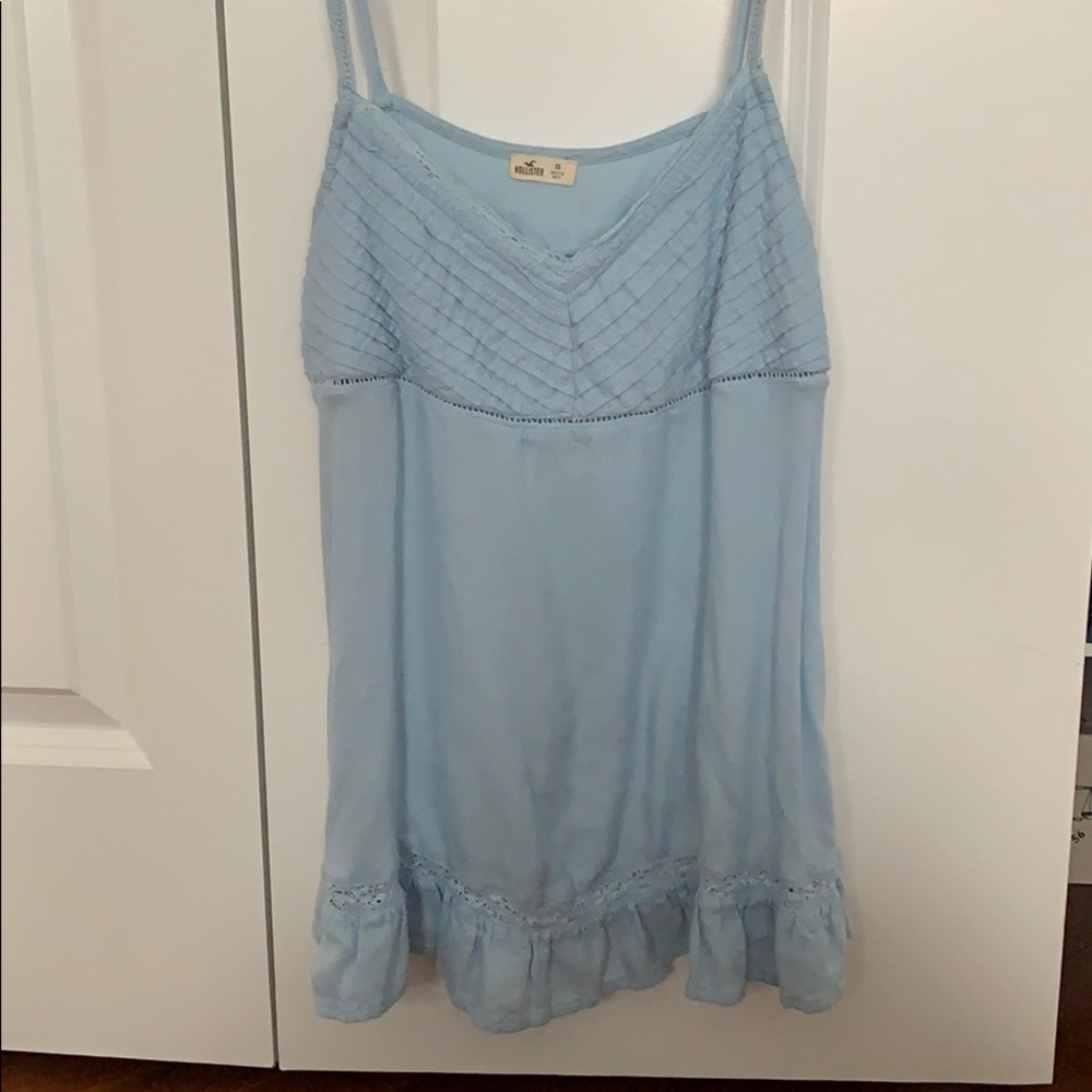 Blue Hollister Tank Top